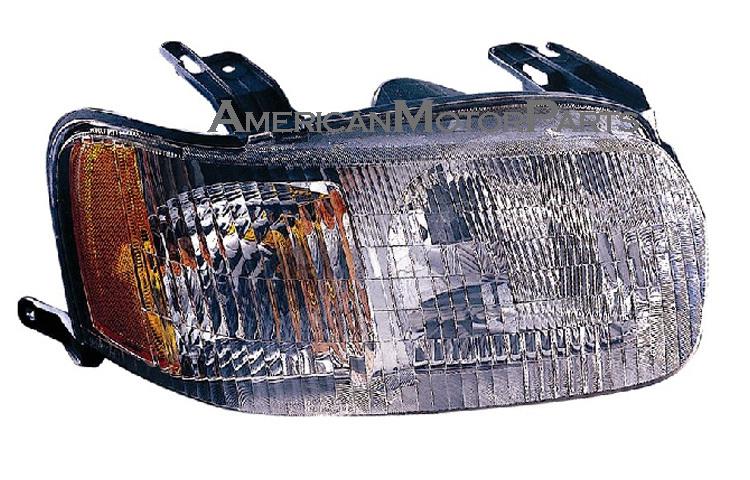 Right passenger side replacement headlight 01-04 ford escape - yl8z13008fa