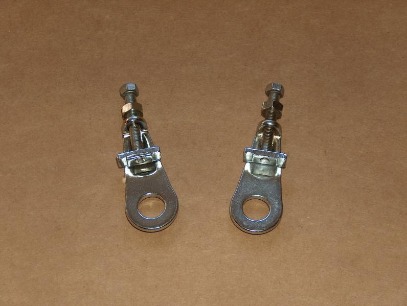 Ducati single wheel chain adjuster set 250 350 450 nos bevel