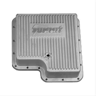 Summit racing manufacturing aluminum transmission pan ford c-6 deep +2 qt 1003