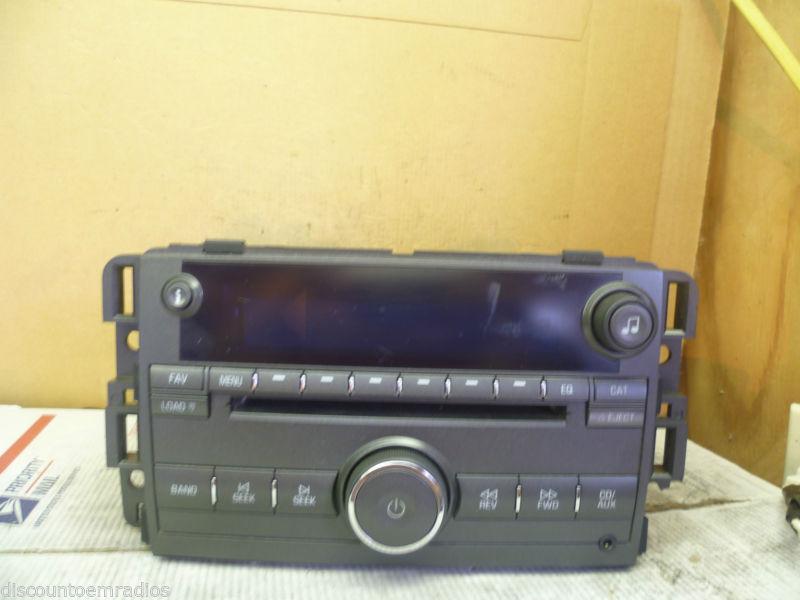 06-09 buick lucerne radio 6 disc cd player 15797876 *