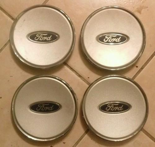 Set of 4 oem 2001 2002 2003 ford windstar center caps hubcaps 1f22-1a096-ab 