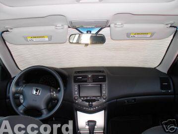 Heatshield brand custom-fit sunshade for honda accord automobiles all years