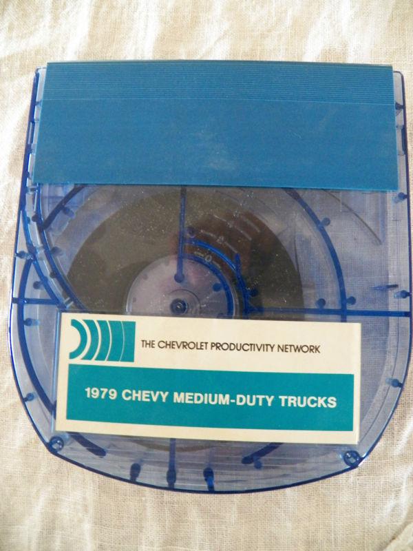 Vintage 1979 chevrolet med. duty trucks technicolor 8mm film dealer cartridge