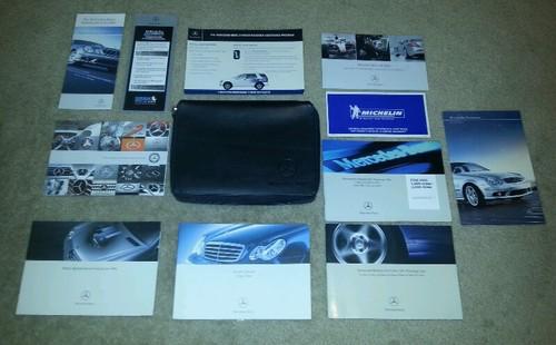 2007 07 mercedes benz c-class c 230 c 300 c 350 owner's owners manual excellent!