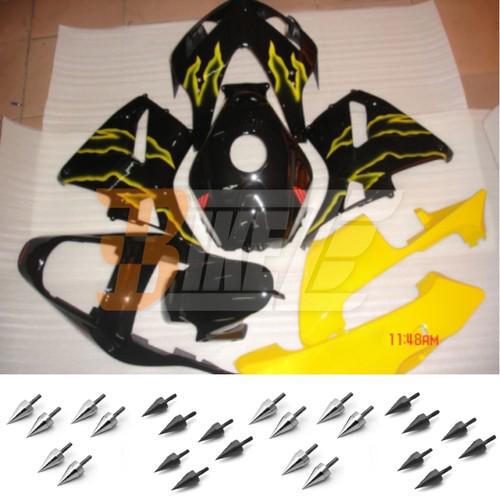 Free bolt kit! injection fairing kit bodywork for honda cbr600rr 2003 2004 ag