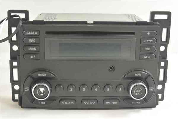 08 09 pontiac g6 single cd player radio ubj oem lkq