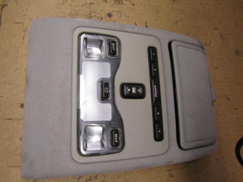 Jaguar xj8 99 1999 overhead console w/ roof switch map light spot light oe