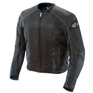 New joe rocket phoenix 5.0 adult mesh jacket, black/black, med/md