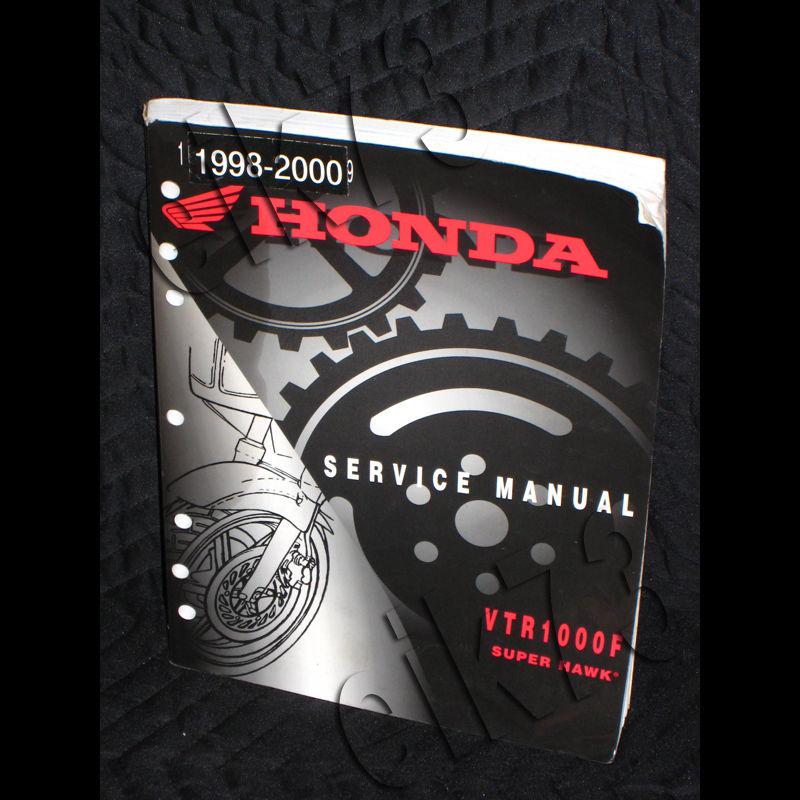 98-00 honda superhawk service manual (super hawk vtr1000f vtr1000 vtr)