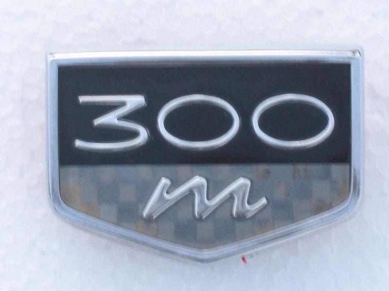 300 m chrysler emblem  