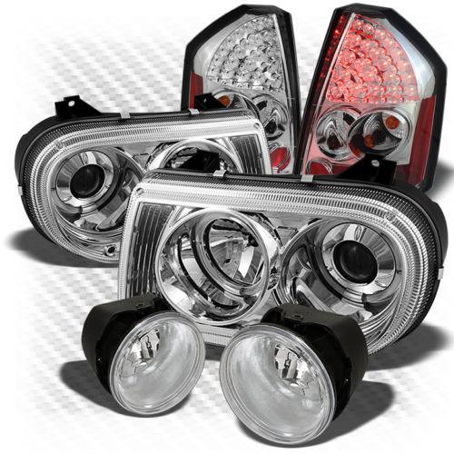 08-10 300c projector headlights + philips-led perform tail lights + fog lights