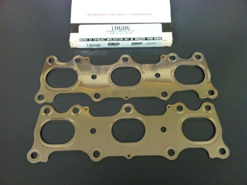 91-99 acura 3.2 3.5 exhaust manifold gaskets mls metal