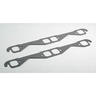 Felms94054 fel-pro exhaust manifold gaskets chevy 5.7l steel core laminate -