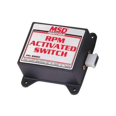 Msd 8950 rpm activated switch adjustment requires msd pills ea