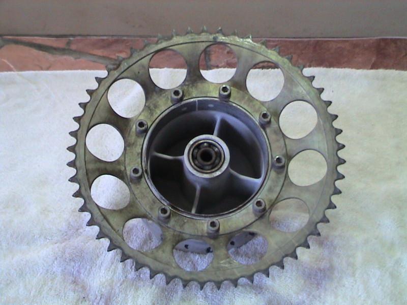 Husqvarna 125 sprocket and rear hub 1970's era vintage ahrma