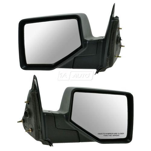 06 -11 ford ranger manual folding mirrors textured pair set rh lh