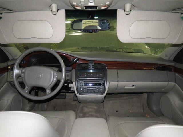 2003 cadillac deville sunvisor lh driver tan lighted/mirror 2535460