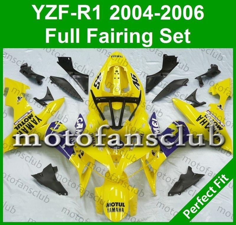 Fit yamaha yzf r1 04 05 06 yzfr1 2004 2005 2006 fairing bodywork plastics #11 c