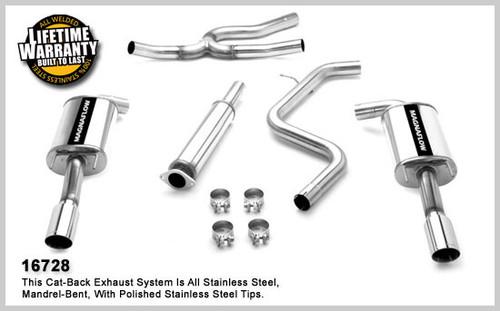 Magnaflow 16728 chevrolet monte carlo stainless cat-back performance exhaust