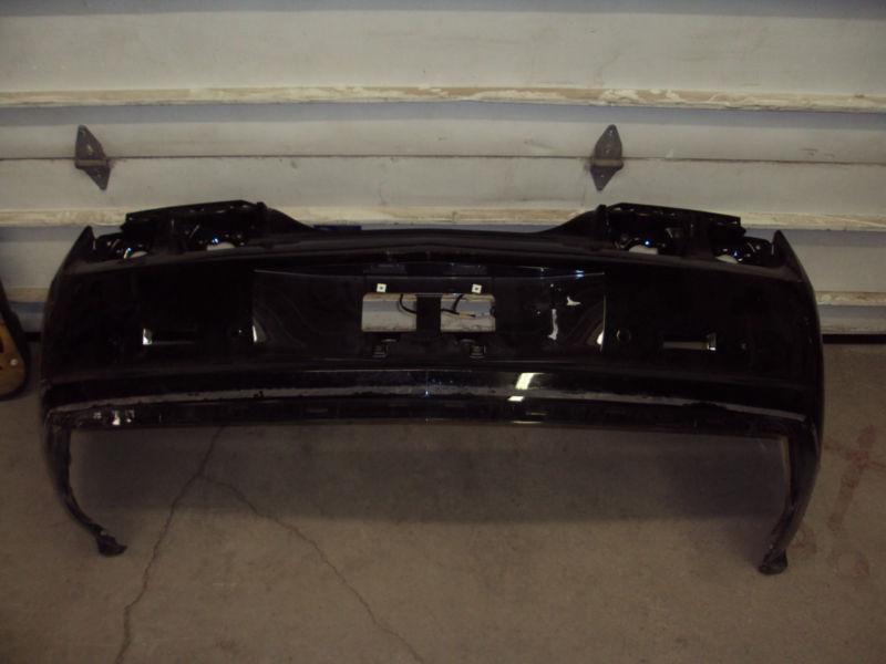 2010-2013 camaro ss rear bumper cover assy black oem bare