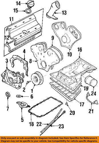 Gm oem 96041864 oil drain plug/engine oil drain plug