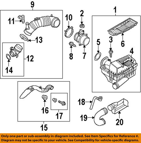 Volkswagen oem 1k0129620e air filter