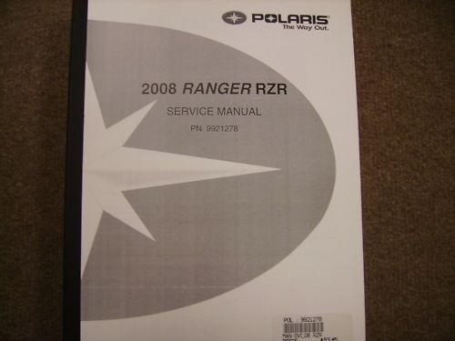 08 polaris rzr 800 razor original service manual