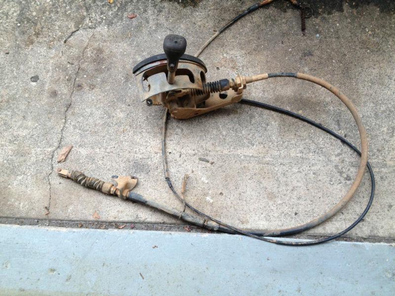 Yamaha big bear 350 2x4 transmission shifter and cables 1998