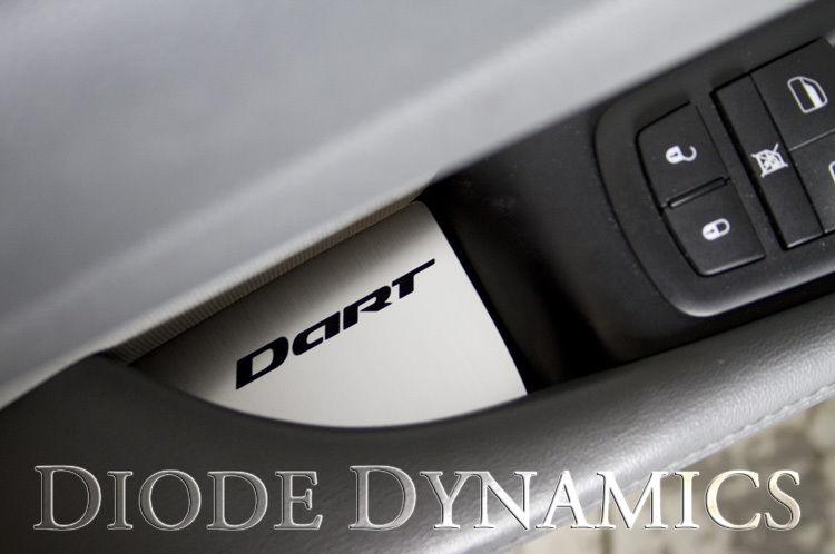 2013 dodge dart -  door pull accent plates - colors!