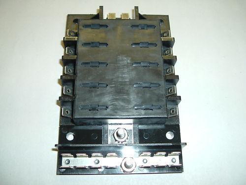 Marine fuse block for ato/atc style fuses boat 10-gang 7-0521 new