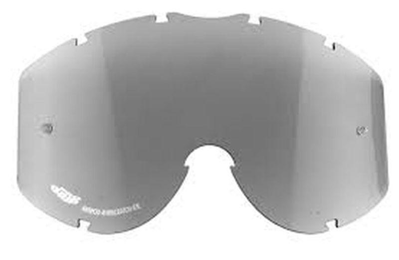 New progrip adult goggle replacement lens, smoke, one size