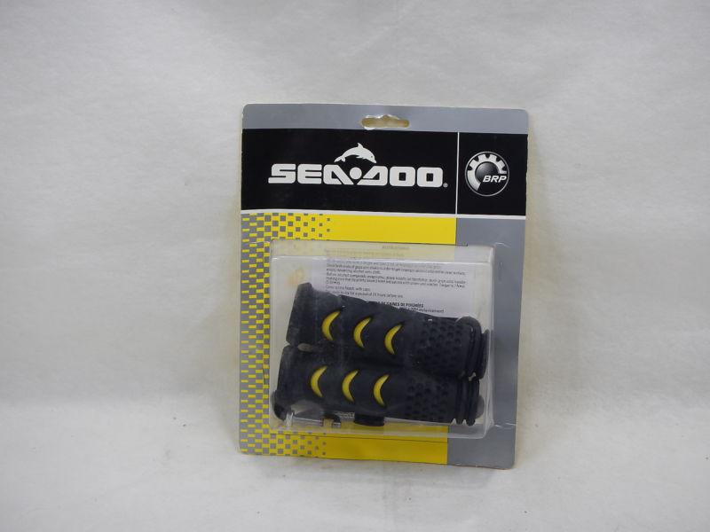 Brp 295500981 grips yellow/black *new