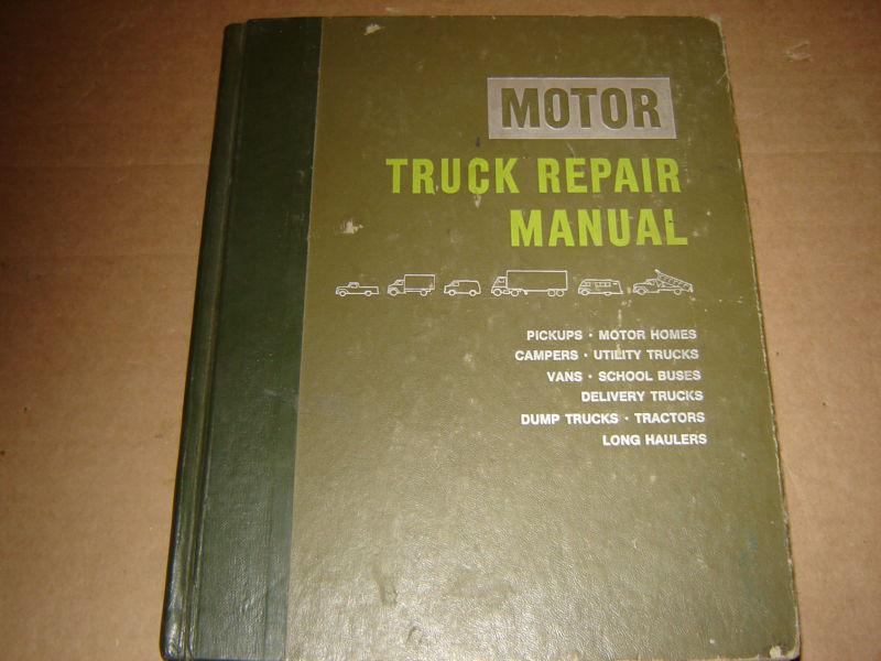 1966-77 motor truck shop service repair manual trucks, tractors, motor homes