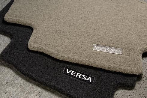 2007 2008 2009 2010 2011 charcoal carpeted floor mats for nissan versa oem