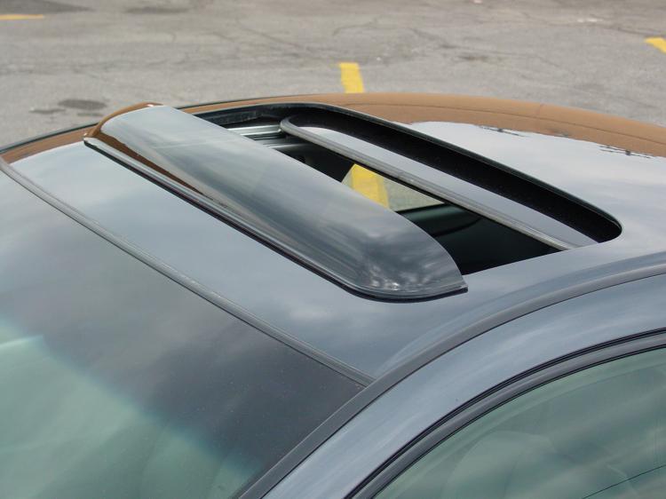 Sunroof wind deflector 34.5 inches wide wade 72-33104 sun roof visor