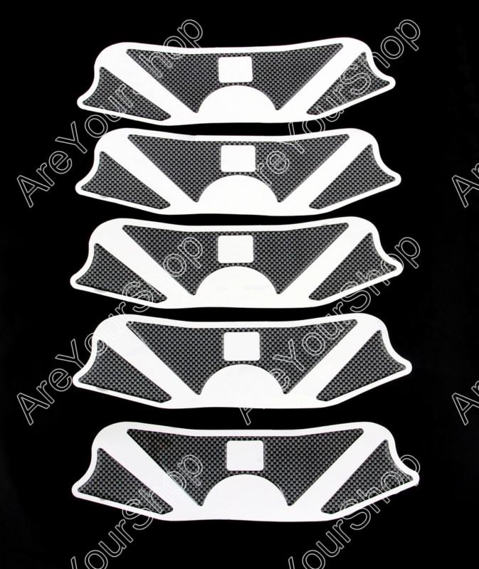 5 pcs decal pad triple tree top clamp upper front end honda cbr250rr 2010-2012