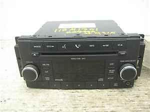 08 commander durango cd single disc mp3 radio w/ sat