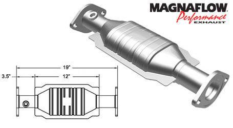 Magnaflow catalytic converter 93163 mazda 626