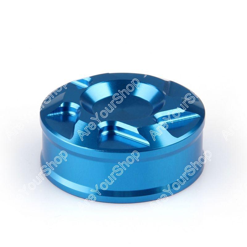 Rear brake fluid oil cap cover for kawasaki zrx 1200 2006-2011 blue