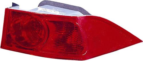 Acura tsx 04 05 tail light lens & housing right rh