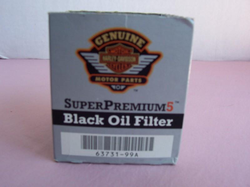 New genuine harley-davidson oil filter - black product id: 63731-99a