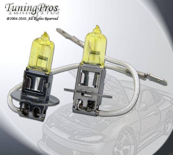 3000k yellow xenon hid 12v 100w h3 foglight light bulbs