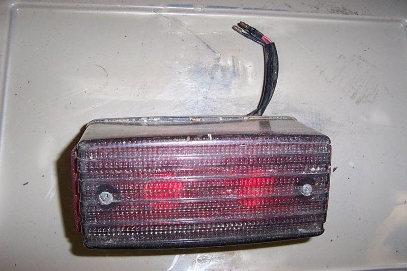 1982 kz750 kz 750 taillight assembly