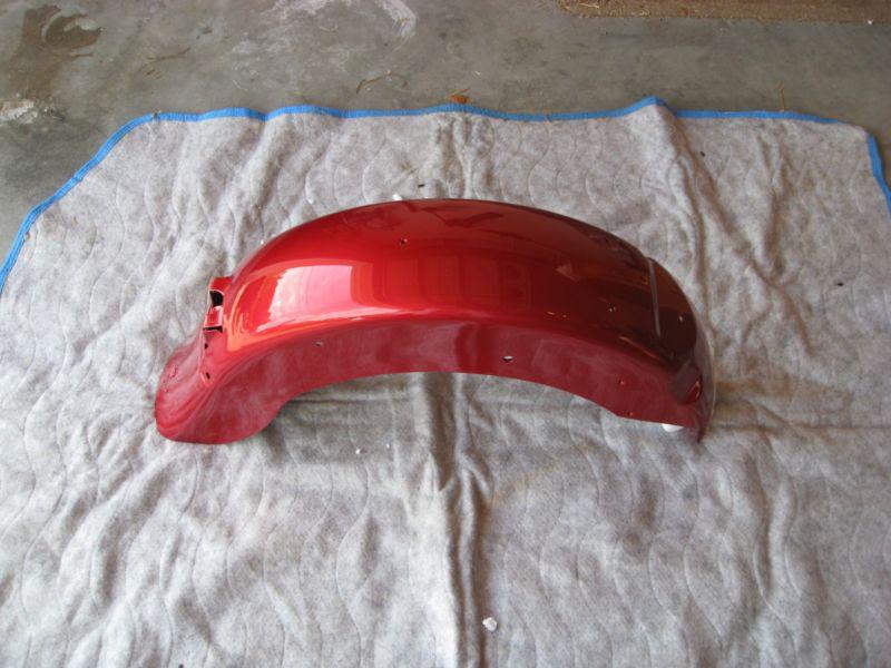 Harley davidson roadking 1996 rear fender patriot pearl red oem nos new in box