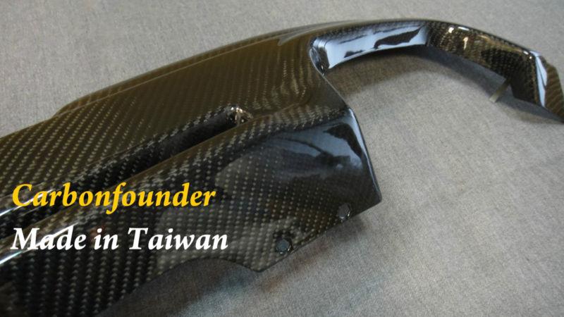 Bmw f10 m5 m-tech add hm-style real carbon fiber diffuer produce of taiwan