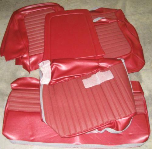 Mustang fastback upholstery