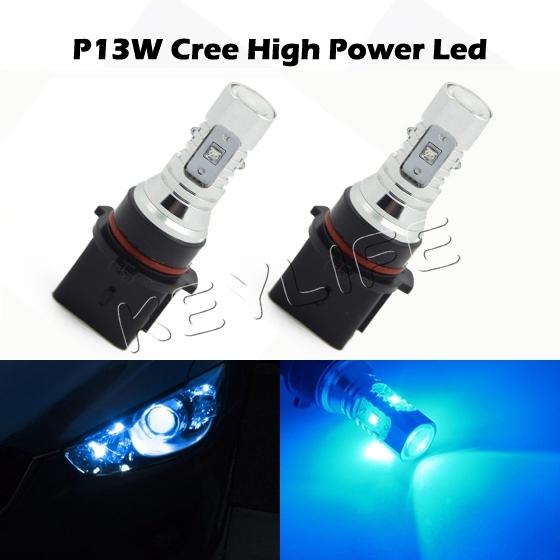 2x 12277 p13w cree xb-d led bulbs for drl driving lights turn signal lights