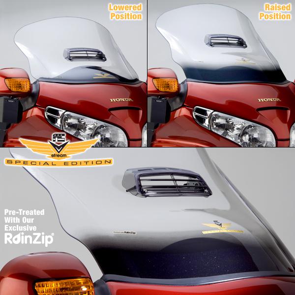 Honda gl1800 gold wing 2001-10 nc vstream special edition 6.0 windscreen n20014