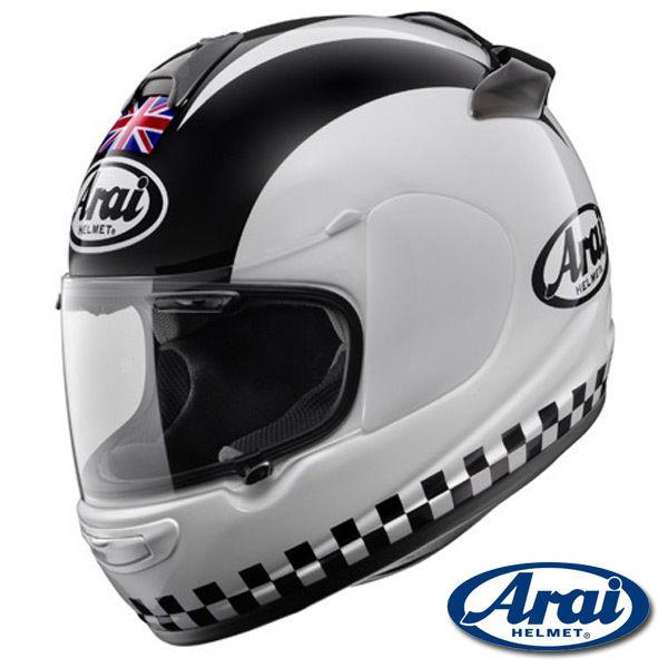 Arai vector 2 phil read white/black motorcycle helmet s small