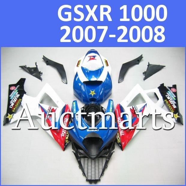 Fit suzuki 07 08 gsxr 1000 gsx-r 2007 2008 fairing bodywork plastics k7 d11 i27